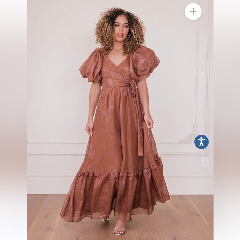 JessaKae Pixie Dress in Bronze